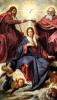 *LARGE* Trinitarian Immaculate Heart of Mary Prayer Card